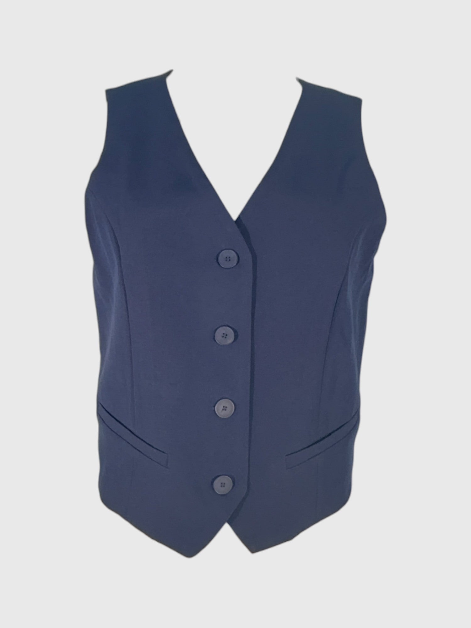 TOP CHALECO CON PINZAS