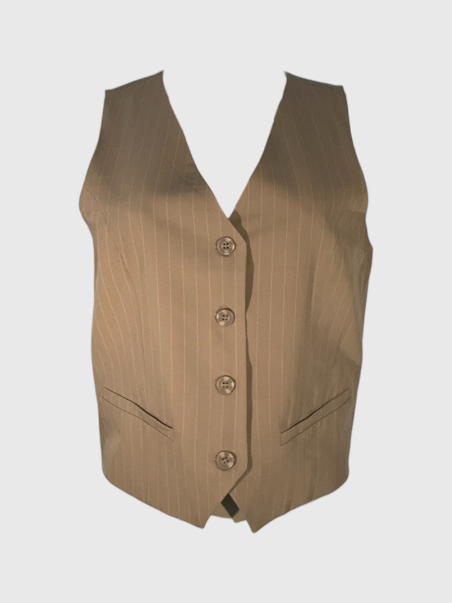 TOP CHALECO CON PINZAS