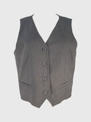 TOP CHALECO CON PINZAS