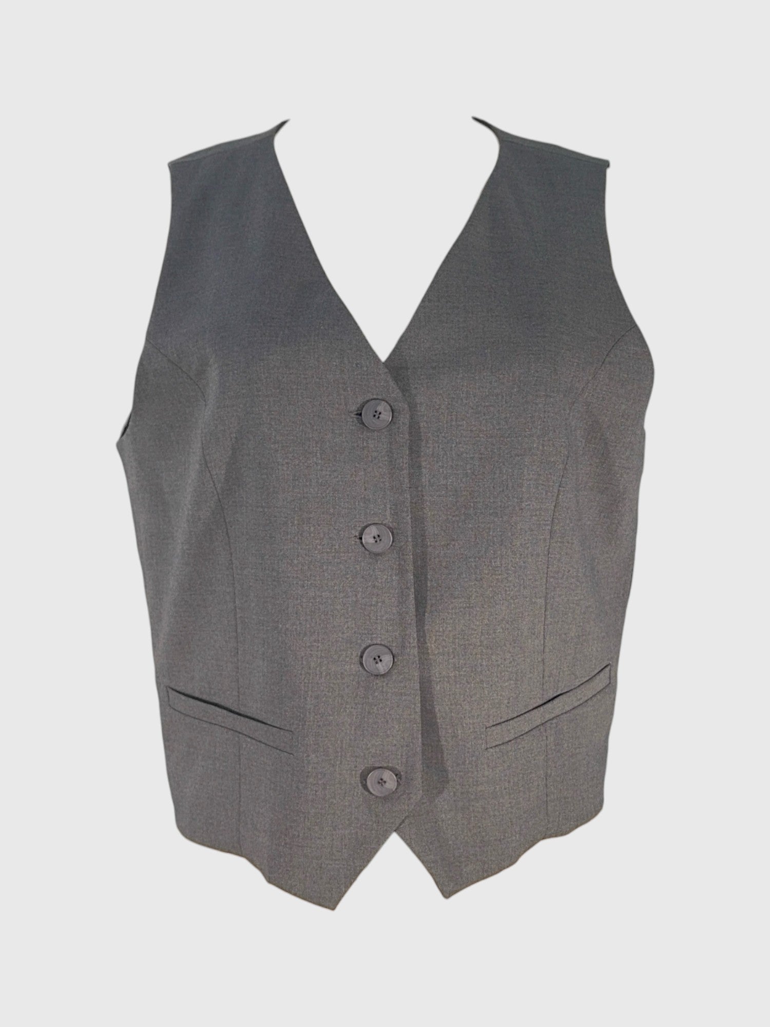 TOP CHALECO CON PINZAS